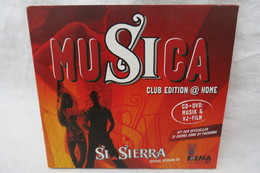 CD "Musica Club Edition @ Home" CD + DVD: Musik & VJ-Film, Si Sierra - Dance, Techno En House