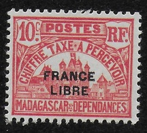 MADAGASCAR 1942 TAXE YT 20 MNH - Impuestos