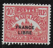 MADAGASCAR 1942 TAXE YT 20 MNH - Timbres-taxe