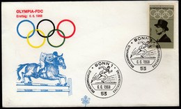 Germany Bonn 1968 / Olympic Games Mexico City / Athletics Running / Equestrian Hurdles / Freiherr Von Langen - Zomer 1968: Mexico-City