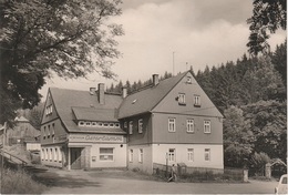 AK Waschleithe HO Konsum Gaststätte Osterlamm A Schwarzenberg Grünhain Beierfeld Schwarzbach Elterlein Erzgebirge DDR - Gruenhain