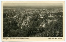 ALLEMAGNE : ETTLINGEN - BLICK AUF STADT UND RHEINEBENE / ADRESSE - PFORZHEIM, BUCKENBURG KASERNE - Ettlingen