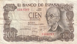 100 PESETAS 1970 - 100 Peseten