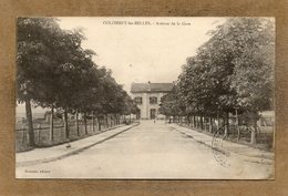 CPA - COLOMBEY-les-BELLES (54) - Aspect De L'avenue De La Gare En 1904 - Colombey Les Belles