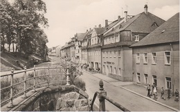 AK Grünhain Bäckerei A Beierfeld Aue Schwarzenberg Lauter Bernsbach Elterlein Waschleithe Schwarzbach Erzgebirge DDR - Grünhain