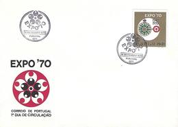 PORTUGAL - Osaka EXPO 1970 - FDC (Postmark - Funchal) - 1970 – Osaka (Japan)