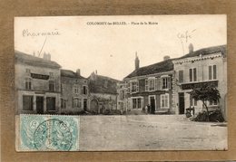 CPA - COLOMBEY-les-BELLES (54) - Aspect Du Café Et De La Pharmacie Sur La Place De La Mairie En 1904 - Colombey Les Belles