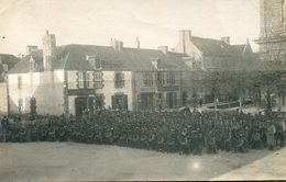 PLOEMEUR ***  LA 23 EME COMPAGNIE DE SOLDATS  *** BOUCHERIE CADIOU *** CARTE PHOTO *** - Plömeur