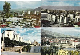 SKOPJE SKOPIE (Macedoine) Ensemble De 4 Cartes  Vues De La Ville - Mazedonien