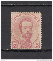 1872   EDIFIL  Nº 118   / * / - Unused Stamps
