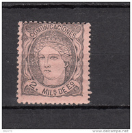 1870    EDIFIL  Nº 103  / * / - Unused Stamps