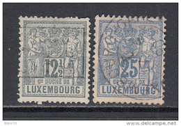 1882 - 91  YVERT  Nº 52 , 54 - 1882 Alegorias