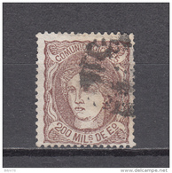 1870    EDIFIL  Nº 109 - Oblitérés