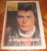 Alain Delon - FILM Yugoslavian April 1986 EXTREMELY RARE ITEM - Magazines