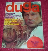 Alain Delon DUGA Yugoslavian February 1976 EXTREMELY RARE - Magazines