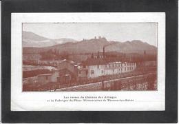 Cpa Haute Savoie 74 Non Circulé Thonon Les Bains Fabrique De Pâtes Usine - Thonon-les-Bains