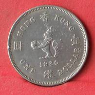 HONG KONG 1 DOLLAR 1980 -    KM# 43 - (Nº28444) - Hongkong