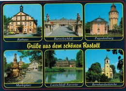 Allemagne Rastatt /Baden Multi Vues  Grüsse Aus Dem Schönen Rastatt TBE - Rastatt