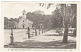 PORQUEROLLES - EGLISE -  C.T. - Porquerolles