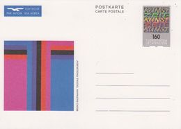 Liechtenstein 1992 Postal Stationery Zeitkunst 1 Card Unused (42470) - Storia Postale