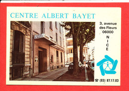 06 NICE Cp Centre Albert Bayet  * Dimensions Replié 15 Cm X 10.5 Cm - Salud, Hospitales