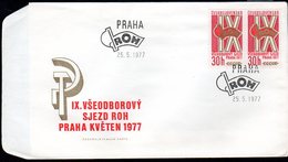 CZECHOSLOVAKIA 1977 Trades Union Congress FDC.  Michel 2374 - FDC