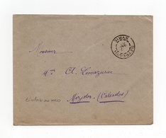 !!! PRIX FIXE : CACHET BEYROUTH SYRIE DE 1896 SUR LETTRE POUR LA FRANCE AFFRANCHISSEMENT AU DOS - Covers & Documents