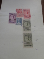 RICEVUTA DI PAGAMENTO CON MARCHE DA BOLLO 1945-1,25+50+10+COPPIA 20+ LIRE-1945 - Revenue Stamps