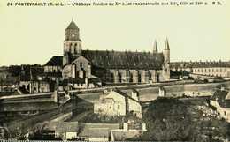 49...maine Et Loire...fontevrault...l'abbaye - Andere & Zonder Classificatie