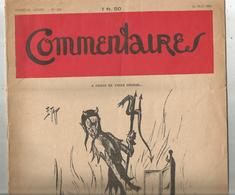 Journal Financier ,COMMENTAIRES ,illustrateur E.TAP , N° 435 , 24 Mai 1931 ,20 Pages,2 Scans ,frais Fr 3.15 E - Sonstige & Ohne Zuordnung