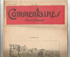 Journal Financier ,COMMENTAIRES ,illustrateur  , N° 541 , 4 Juin 1933 , 16 Pages,2 Scans ,frais Fr 3.15 E - Autres & Non Classés