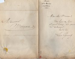 VP14.820 - Ministère De La Marine Et Des Colonies PARIS - LAS - Lettre Autographe Mr Léon COGNIARD à Mr MOREAU - Other & Unclassified