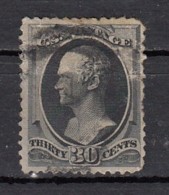 USA  Alexander Hamilton  30c Noir 1870 - Usados