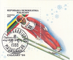 MADAGASCAR 1122,used - Winter 1988: Calgary