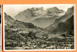 SPR044, Reichenbach Mit Blüemlisalp, édit. Photoglob, Z 817, Circulée 1927 - Reichenbach Im Kandertal