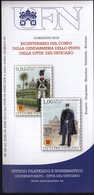 Vatican 2016 / Bicentenary Of The Gendarmerie Corps Of Vatican City State / Prospectus, Leaflet, Brochure - Lettres & Documents