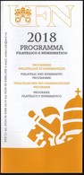 Vatican 2018 / Philatelic And Numismatic Programme / Prospectus, Leaflet, Brochure - Storia Postale