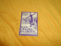 RECUEIL POUR CHANTER EN CHOEUR TOUS LES REFRAINS EN VOGUE..EDITIONS FRANCIS SALABERT. / 6e RECUEIL.. - Corales