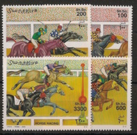 Somalia - 2000 - N°Mi. 832 à 835 - Horse Racing - Neuf Luxe ** / MNH / Postfrisch - Horses