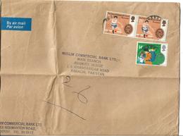 Great Britain 1981 Duke Of Edinburgh Awards Airmail Cover To Pakistan. - Brieven En Documenten