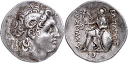 Lampsakos, Tetradrachme (17,06g), 297-282 V. Chr.. Av: Alexanderkopf Mit Diadem Und Ammonshorn Nach Rechts. Rev: Sitzend - Andere & Zonder Classificatie