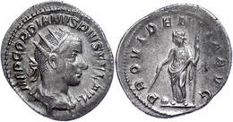 Gordianus III., 238-244, Antoninian (3,99g). Av: Büste Nach Rechts, Darum Umschrift. Rev: Stehende Providentia Mit Scept - Other & Unclassified