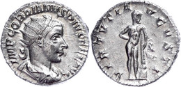 Gordianus III., 238-244, Antoninian (4,47g). Av: Büste Nach Rechts, Darum Umschrift. Rev: Stehender Herkules Von Vorn, D - Andere & Zonder Classificatie