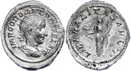 Gordianus III., 238-244, Antoninian (5,07g). Av: Büste Nach Rechts, Darum Umschrift. Rev: Stehende Liberalitas Mit Abacu - Other & Unclassified