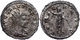 Claudius II. Gothicus, 268-270, Æ-Antoninian (3,98g), Rom. Av: Büste Nach Rechts, Darum Umschrift. Rev: Stehender Sarapi - Altri & Non Classificati