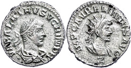 Aurelianus Und Vabalathus, 271-272, Æ-Antoninian (3,64g), Antiochia. Av: Büste Nach Rechts, Darum Umschrift. Rev: Büste  - Altri & Non Classificati