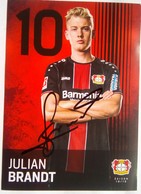 Julian  Brandt  Bayern 04 - Autógrafos