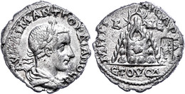 Kappadokien, Kaisereia, Didrachme (7,45g), 238-244, Gordianus III. Av: Büste Nach Rechts, Darum Umschrift. Rev: Berg Arg - Röm. Provinz