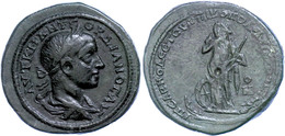 Moesia Inferior, Nikopolis, Æ (13,97g), Gordianus III., 238-244. Av: Büste Nach Rechts, Darum Umschrift. Rev: Stehende N - Provincia