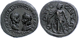 Moesia Inferior, Odessos, Æ (15,36g), Gordianus III., 238-244. Av: Die Büste Des Kaisers Und Tranquillinas Einander Gege - Röm. Provinz
